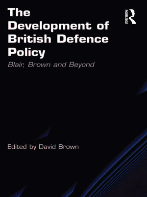 cover image of The Development of British Defence Policy